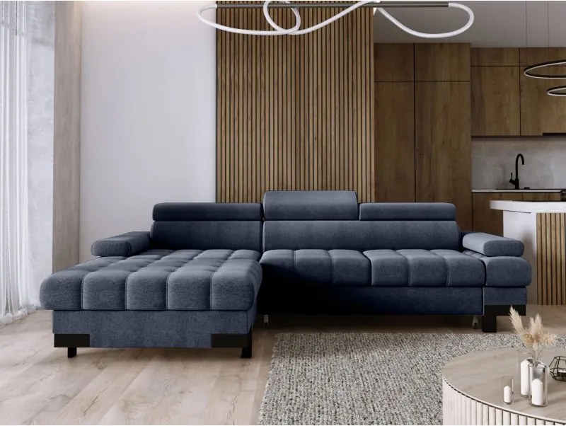 Narożnik SELVA S z funkcją spania i pojemnikiem AUSTIN 15 WERSAL