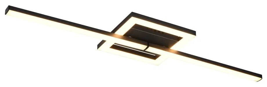 Czarna lampa sufitowa LED 16x54 cm Viale – Trio