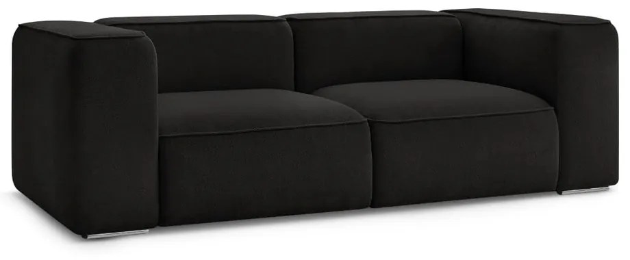 Czarna sofa 255 cm Zephyr – Bobochic Paris