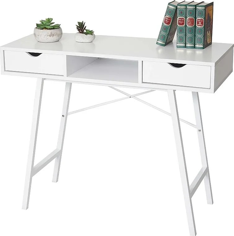 Stolik konsolowy MCW-E92,  biały