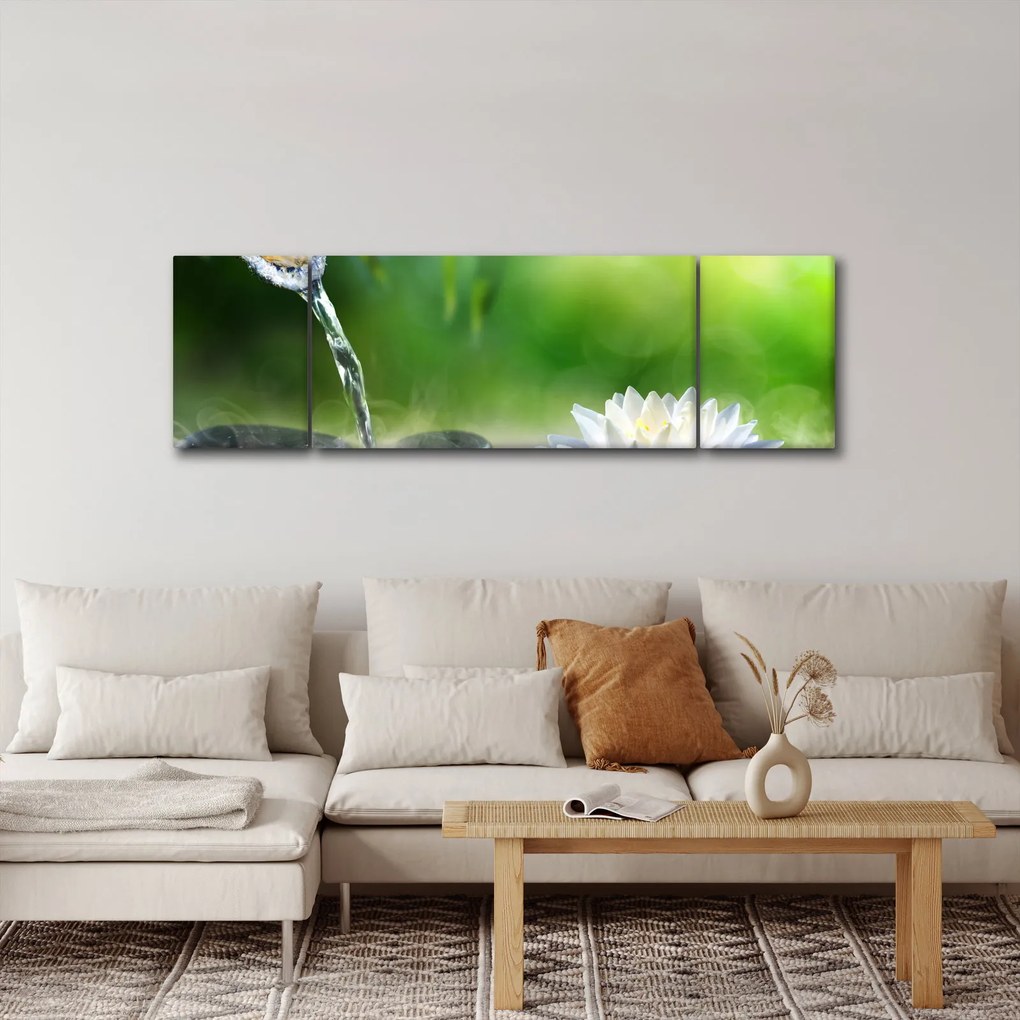 Obraz - Lotos (170x50 cm)