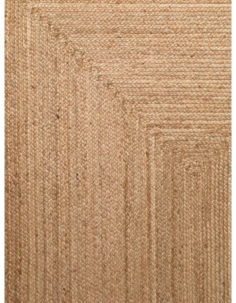 Dywan z juty dwustronny/tkany ręcznie w naturalnym kolorze 80x150 cm Sharmila Natural Brown – Hanse Home