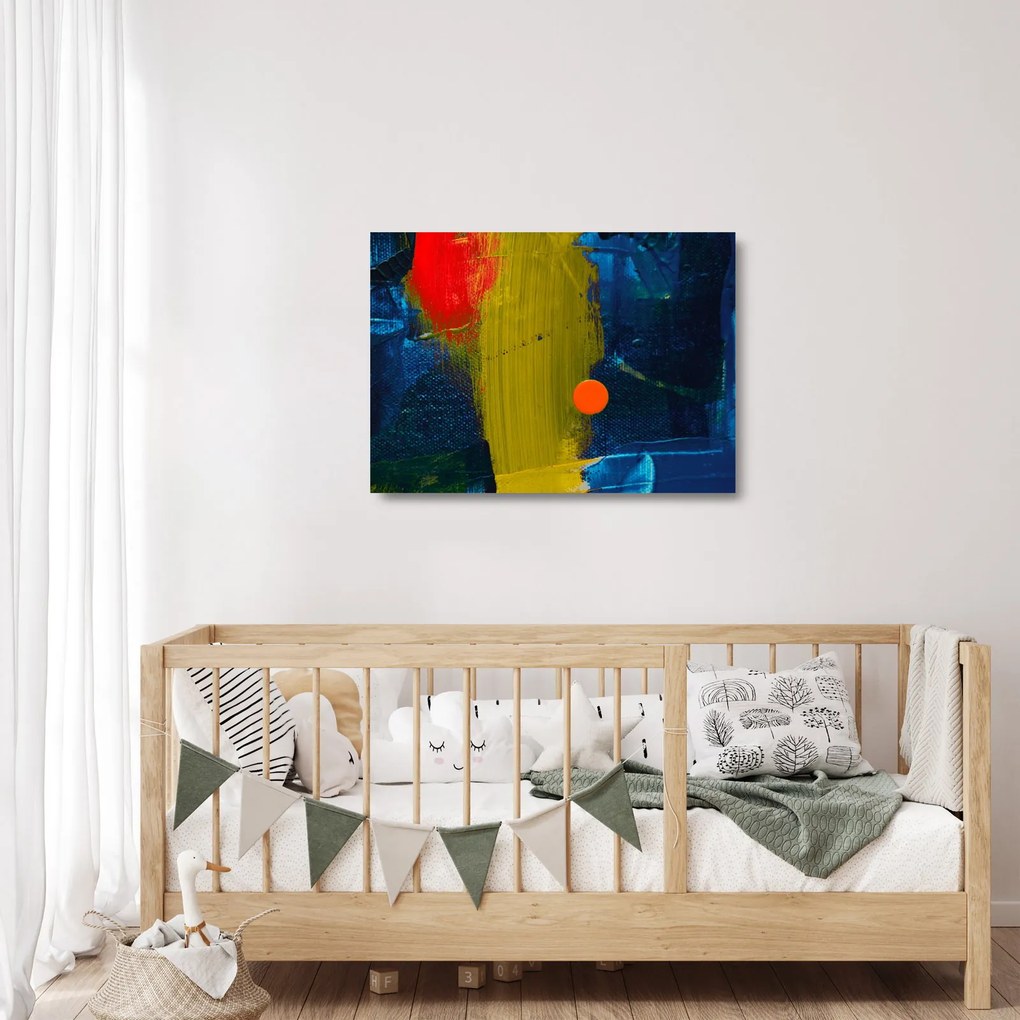 Obraz na szkle - kolorowy obraz (70x50 cm)