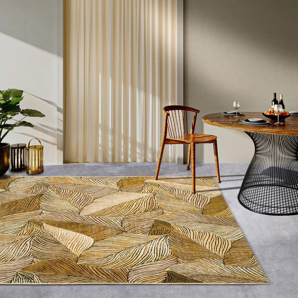 Dywan odpowiedni na zewnątrz w kolorze złota 200x285 cm Eugene – Villeroy&amp;Boch