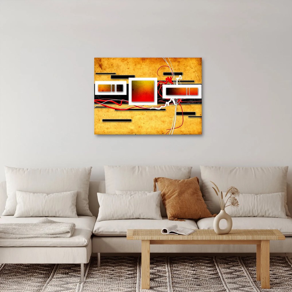 Obraz - Abstrakcja (70x50 cm)