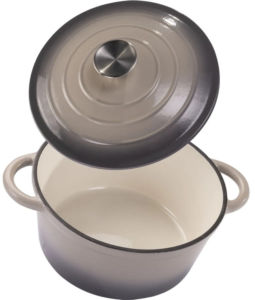 Lamart LT1302 Garnek żeliwny 24 cm, 3,6 l, 3,6 l