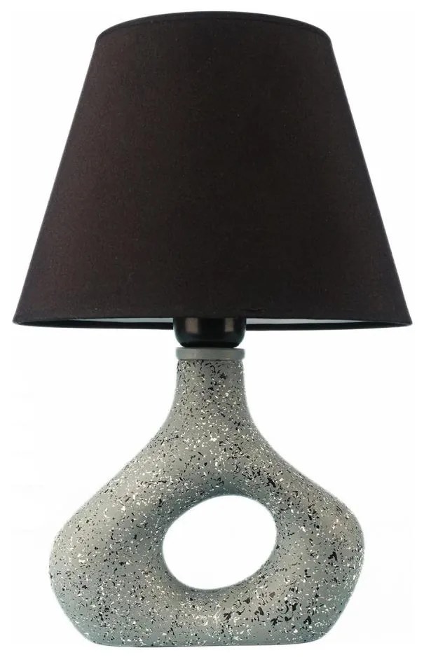 Lampa stołowa 1xE27/40W/230V czarna/zielona