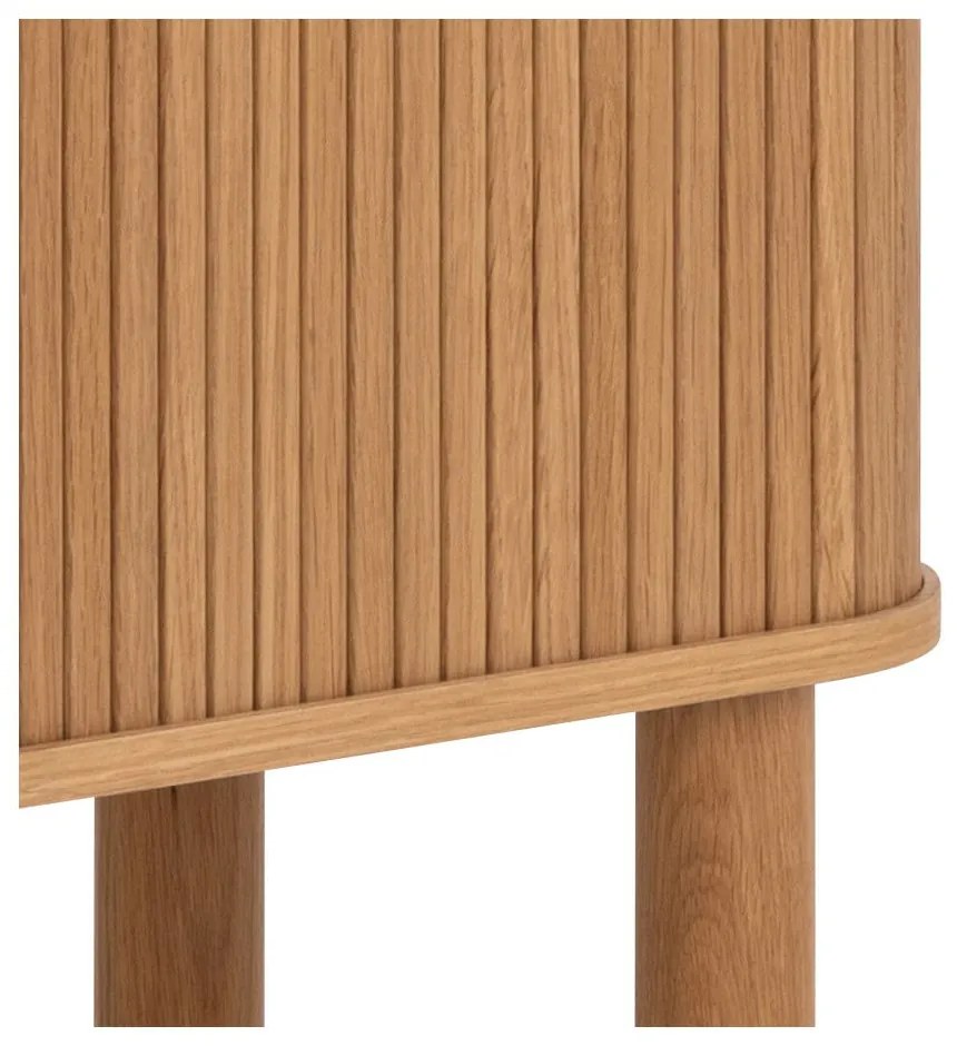 Szafka w dekorze dębu z drzwiami przesuwnymi 80x145 cm Langley – Actona