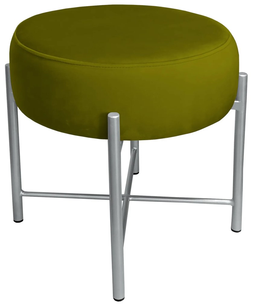 Taboret Pola noga metalowa szara BL75