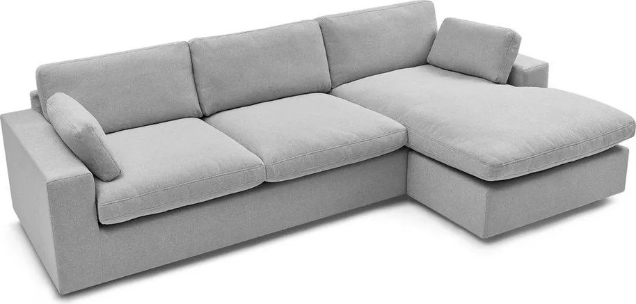 Jasnoszary narożnik Belair – Bobochic Paris