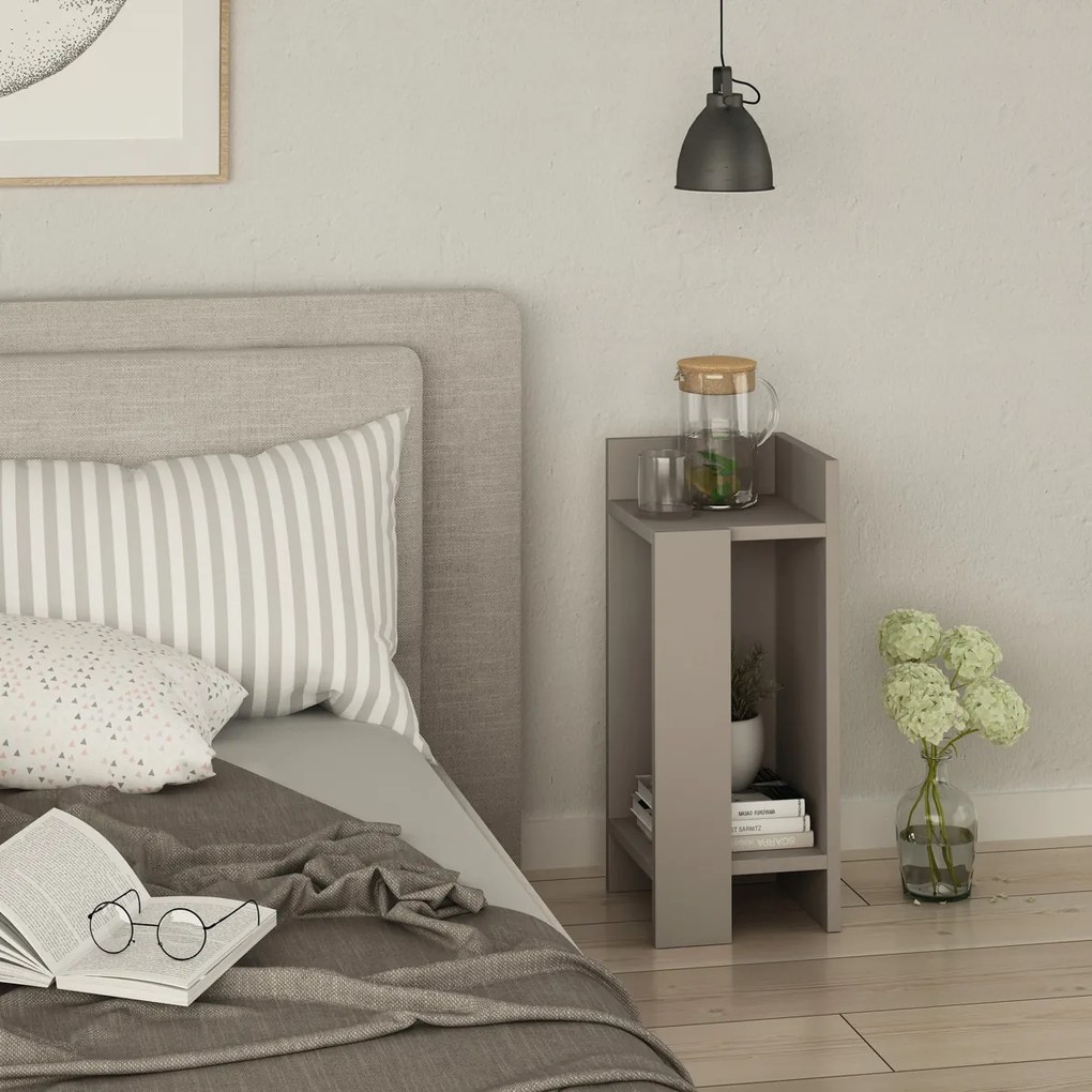 Stolik nocny Elos Right Light Mocha