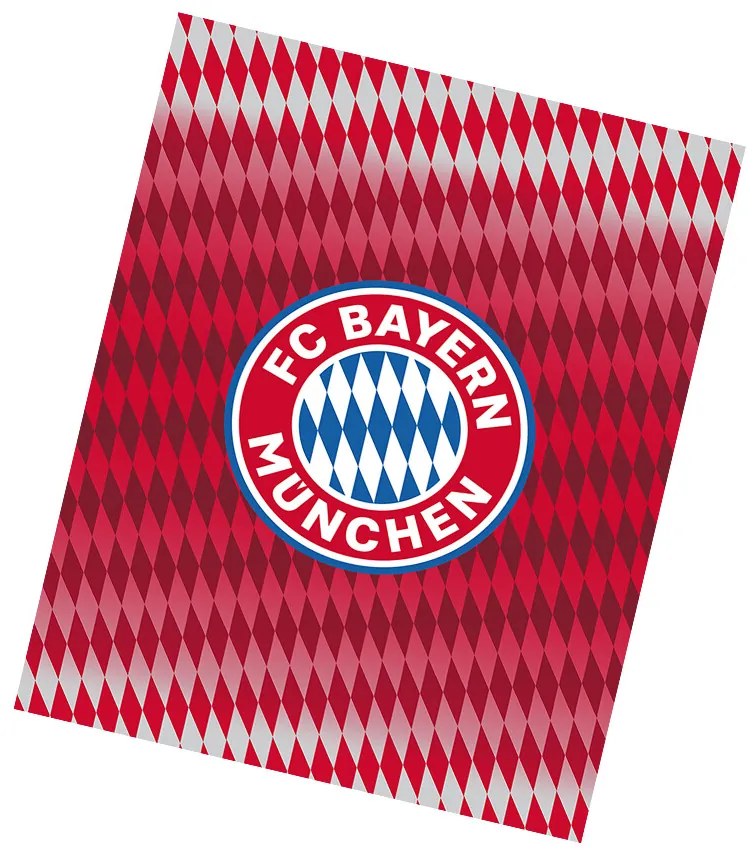 Carbotex Koc piłkarski FC Bayern MonachiumDiamonds, 130 x 170 cm