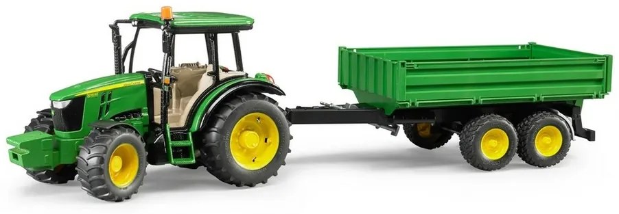 Bruder Farmer 2108 Traktor John Deere z przyczepąz wywrotką