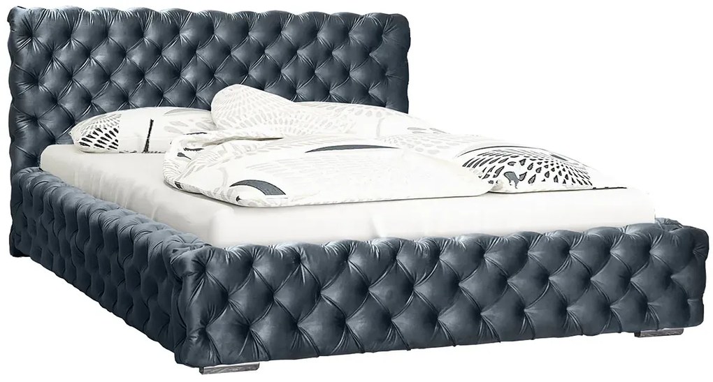 Pojedyncze łóżko tapicerowane 90x200 W2-C75