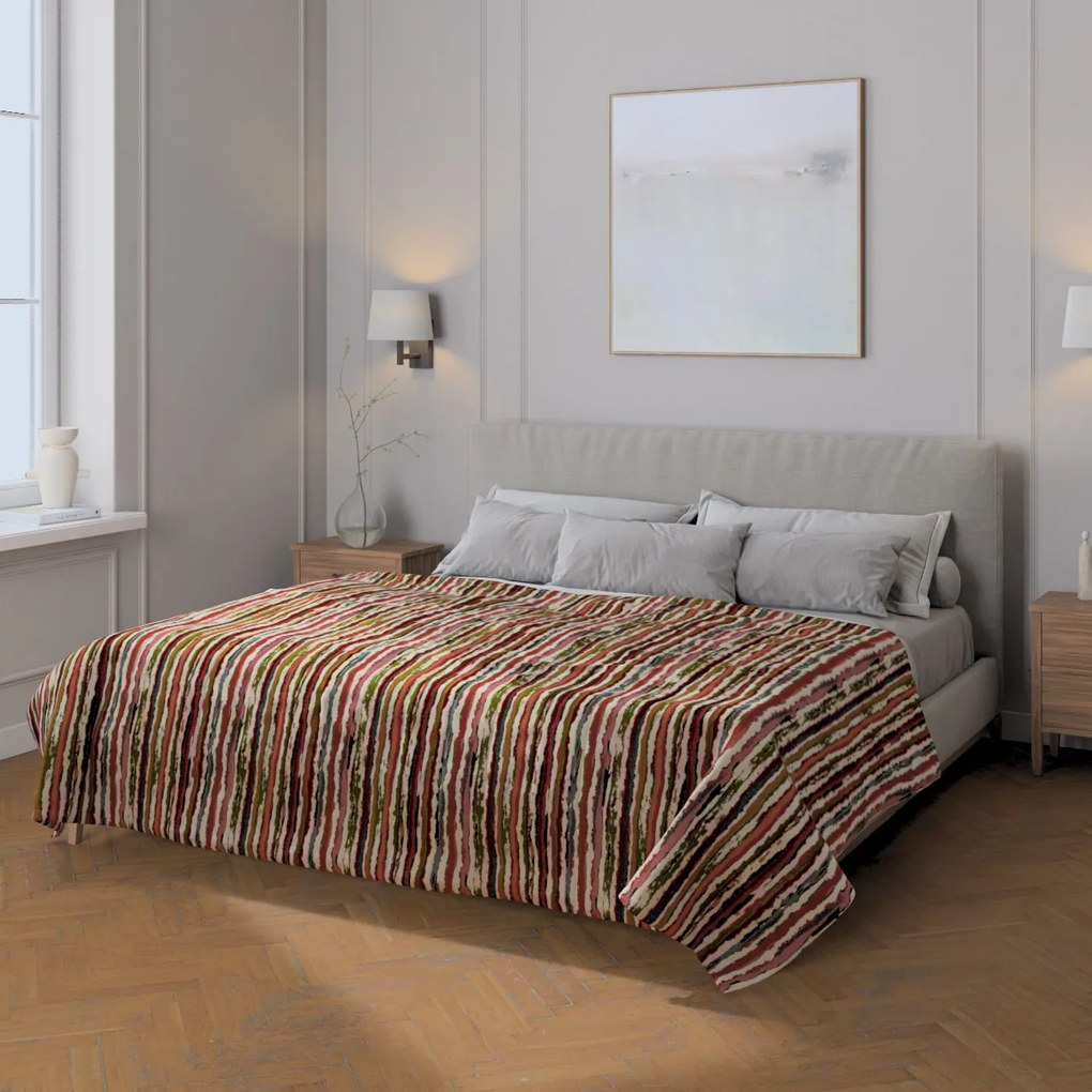 Narzuta pikowana w pasy