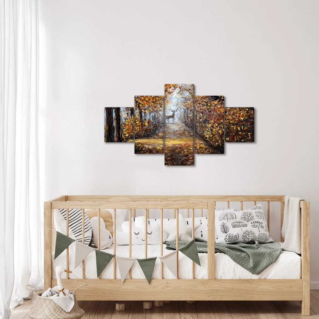 Obraz - Duch lasu (125x70 cm)
