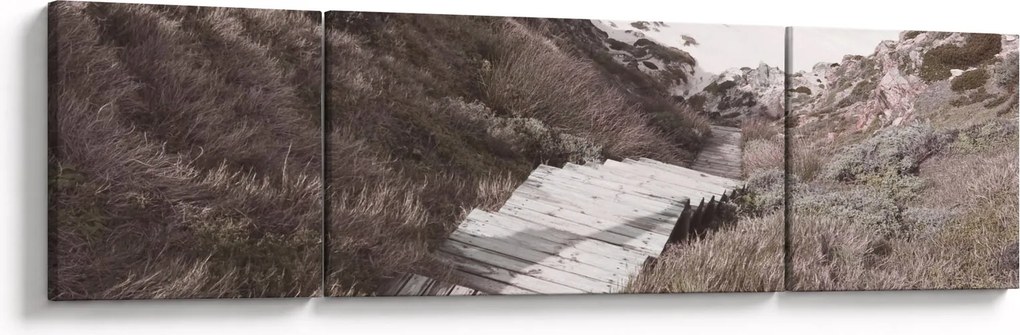 Obraz - Podróż do Szmaragdowego Morza (170x50 cm)