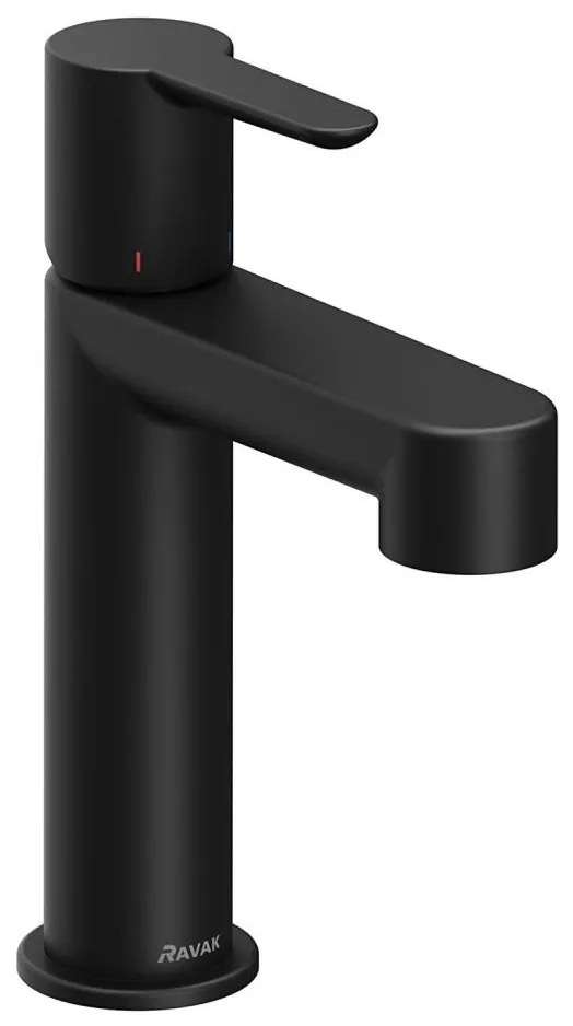 Ravak X070181 - Bateria umywalkowa PURI 19,1 cm czarna