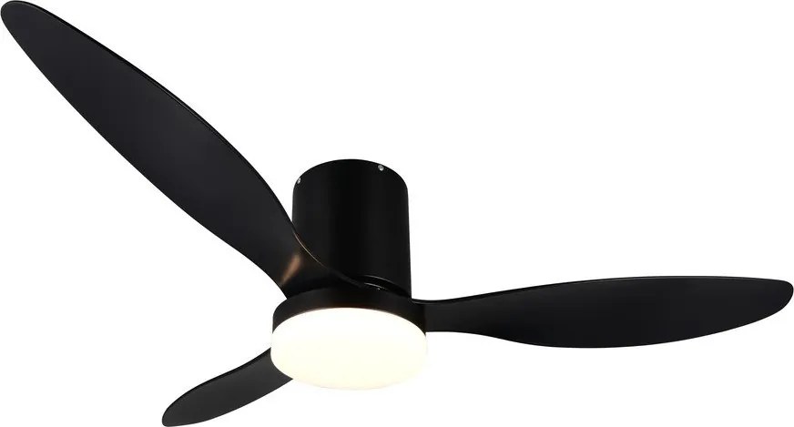 Lampa sufitowa LED w kolorze matowej czerni ø 132 cm Göteborg – Reality