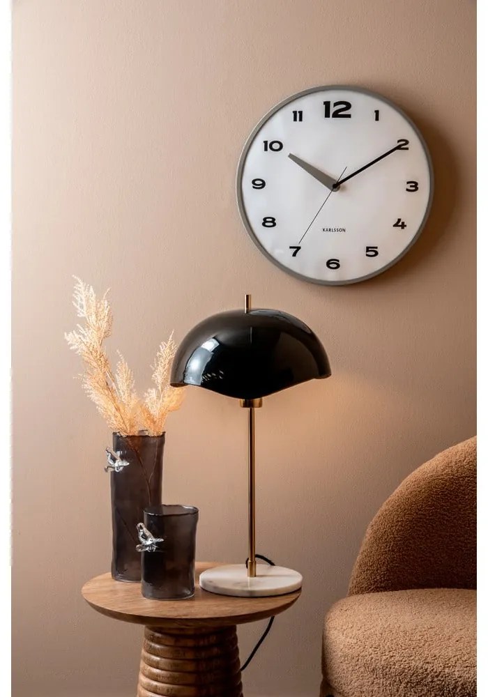 Zegar ścienny ø 40 cm Brisk Dome – Karlsson