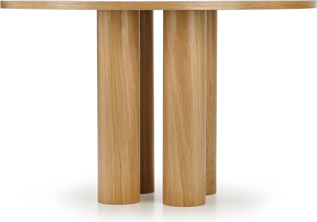 Okrągły nierozkładany stół Elefante