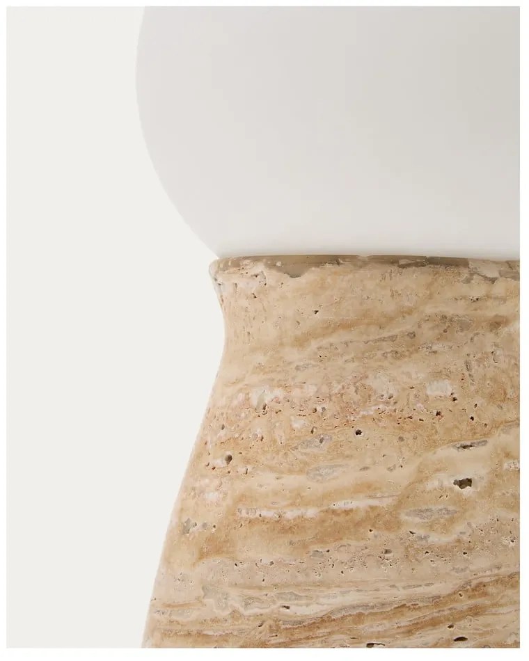 Beżowa lampa stołowa (wysokość 31,5 cm) Okeni – Kave Home
