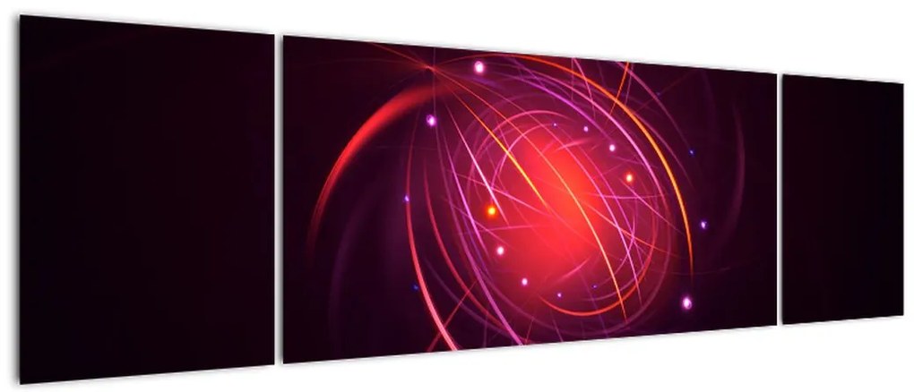 Współczesny obraz abstrakcji (170x50 cm)