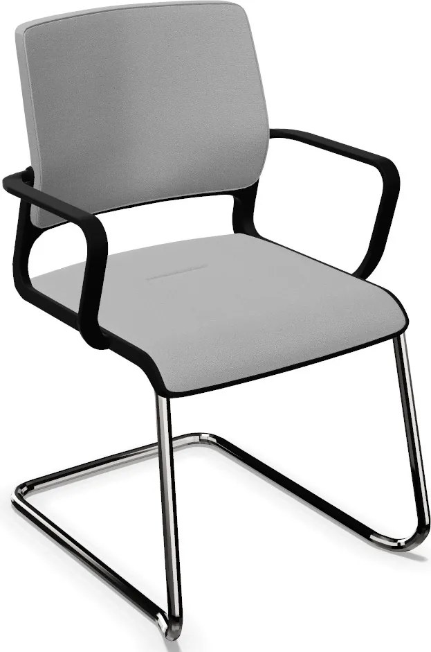 Krzesło konferencyjne na płozie Xilium Frame Chair CF UPH