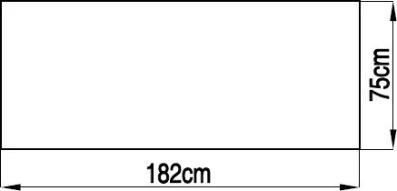 WC-A Drewutnia metalowa 182 x 75 x 160 cm