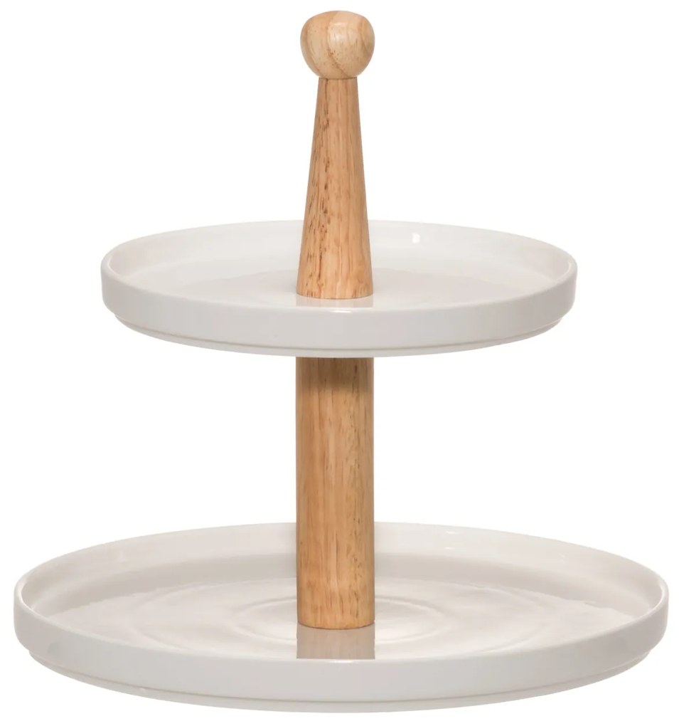 Patera trzypiętrowa ceramiczna, Ø 24,5 cm