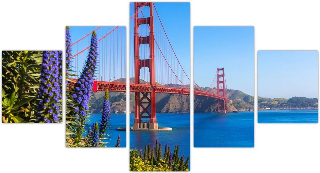 Obraz - Most Golden Gate, San Francisco (125x70 cm)