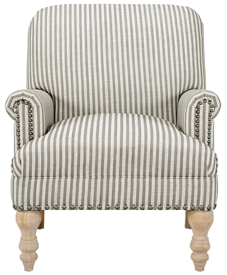 Beżowy lniany fotel Jaya – Støraa