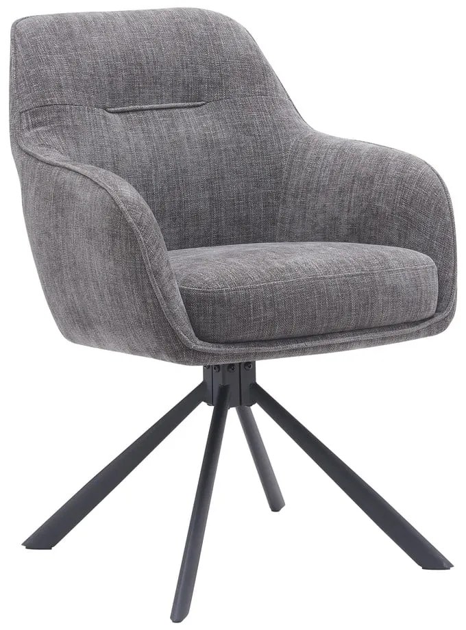 Szare krzesła zestaw 2 szt. Avola – Unique Furniture