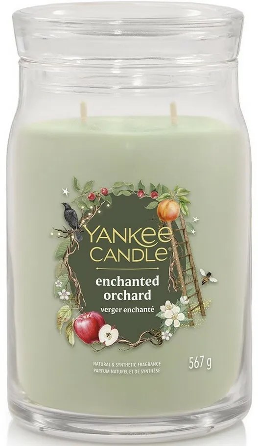 Yankee Candle Duża świeca zapachowa SignatureEnchanted Orchard, 567 g, L