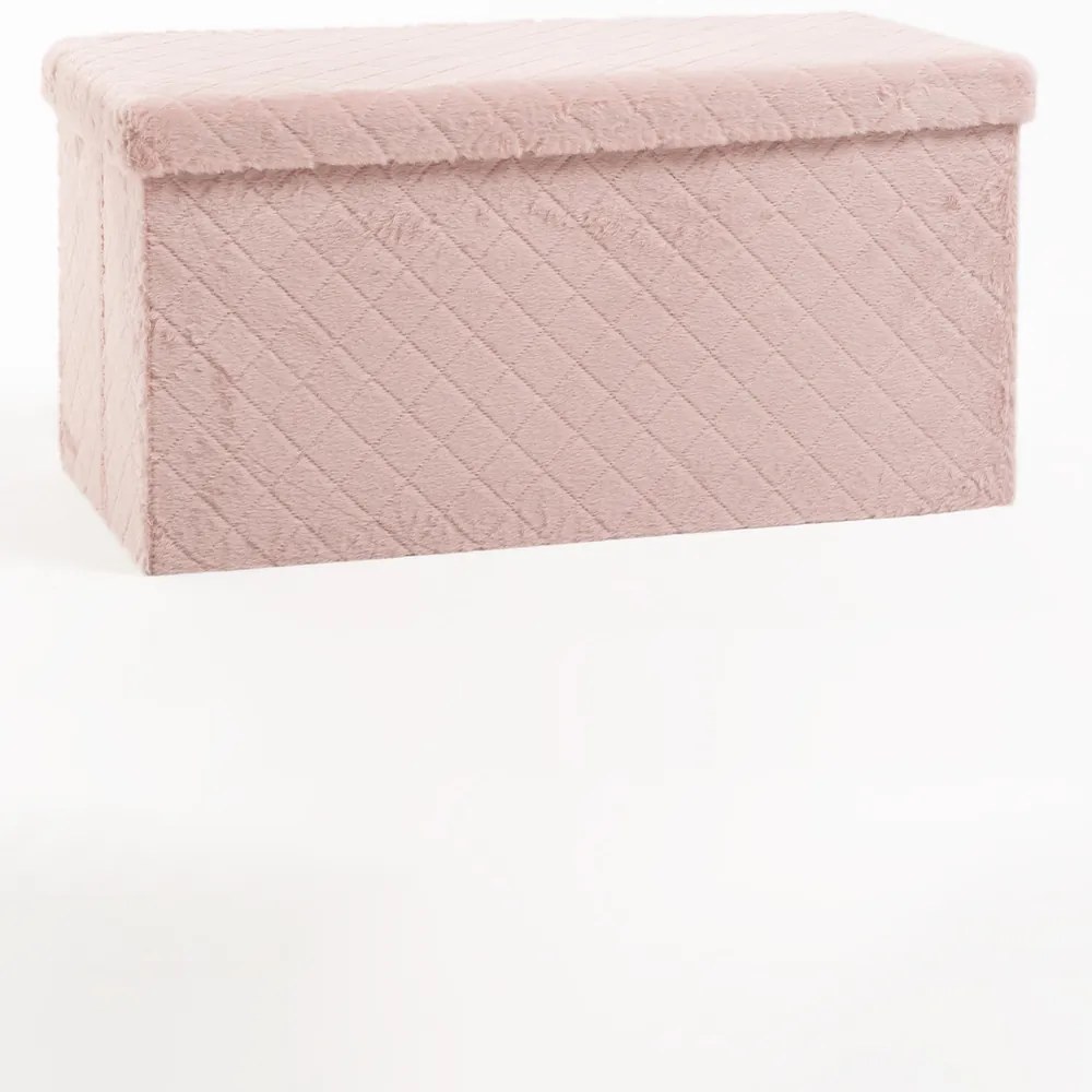 Pufa do przechowywania Dico 76 cm aksamitna