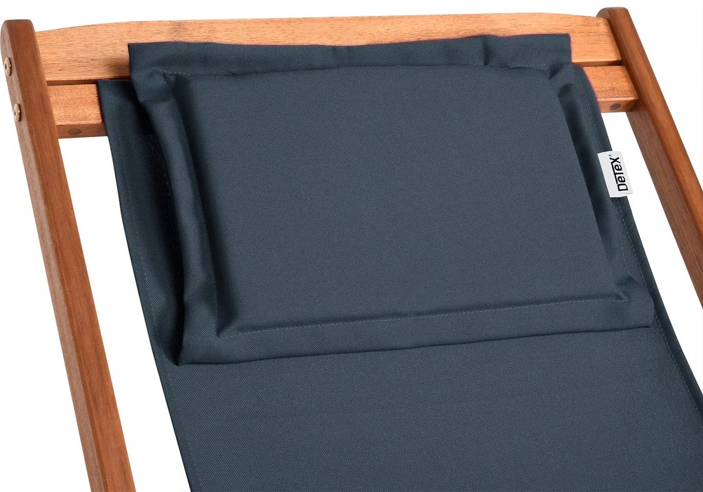 Leżak ogrodowy SIENA, 65x87x102cm, antracytowa Jurhan