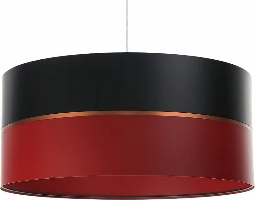 Lampa wisząca SIMPLY GLAMOUR 30 czerwona/czarna