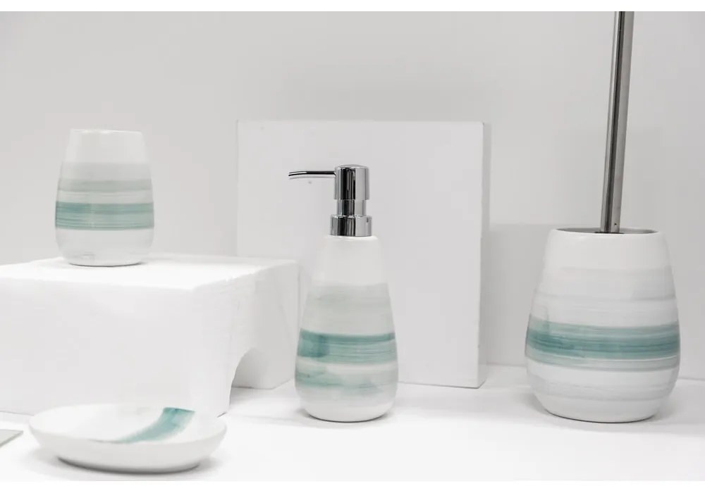 Biała ceramiczna mydelniczka Burgio – Wenko