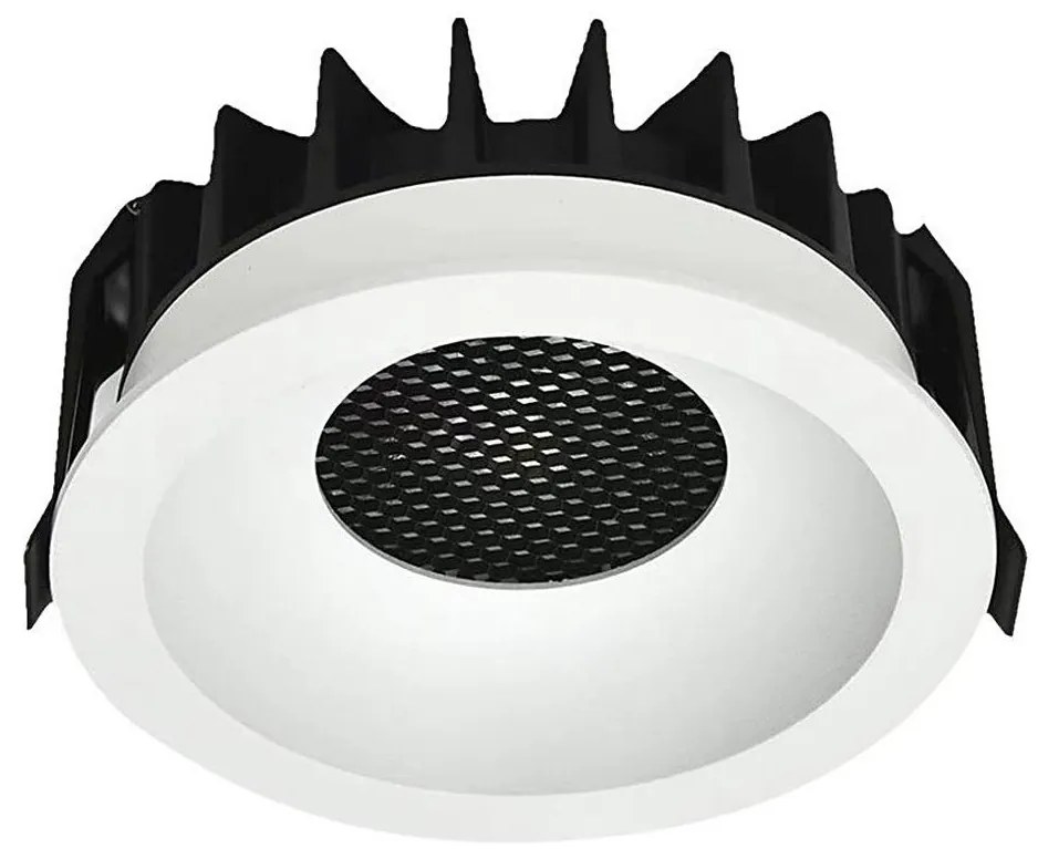 LED Oprawa wpuszczana LED/18W/230V 3000/4000/6400K śr. 10,6 cm biały