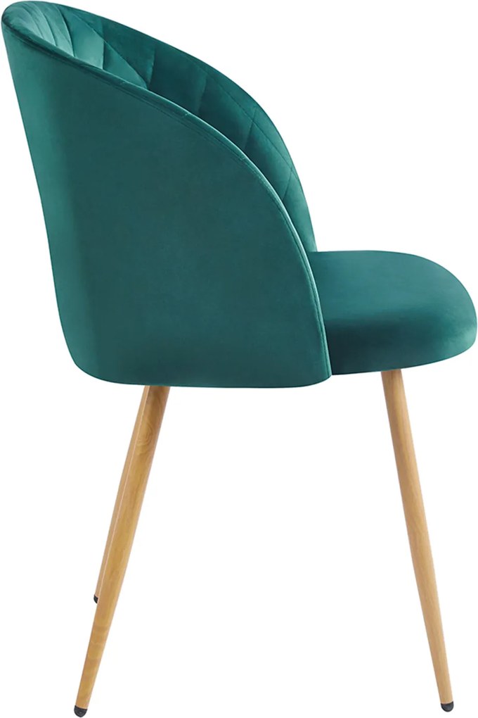 Zestaw 2 Krzese Velt Aksamitne