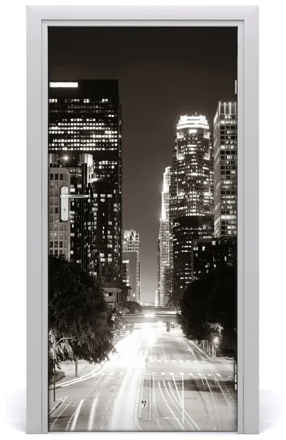 Fototapeta samoprzylepna na drzwi Los Angeles nocą