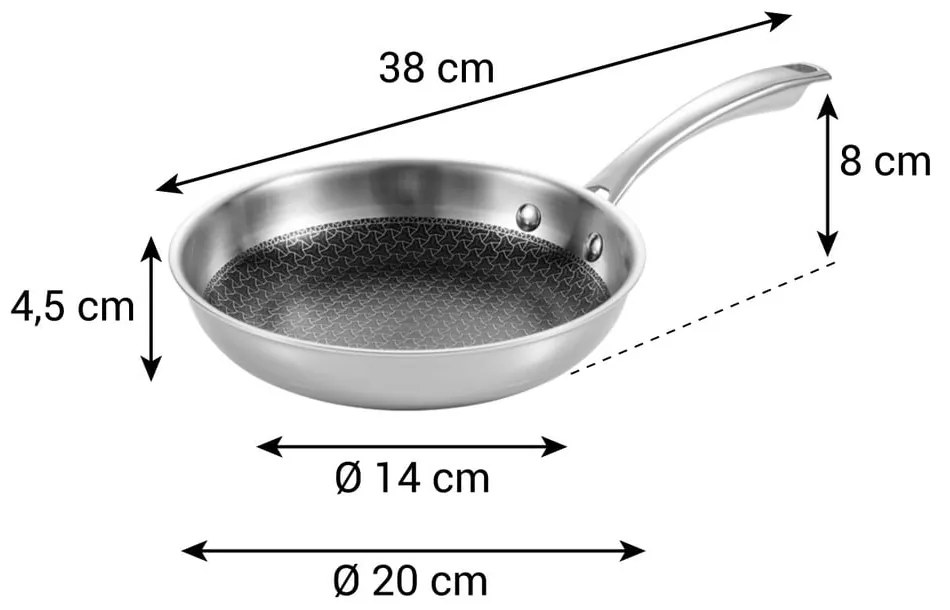 Patelnia ø 20 cm SteelCraft – Tescoma