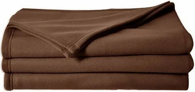 Koc Polarowy CZEKOLADA 220x240 cm - Ciepło i Miękkość - Dostępne Wiele Kolorów