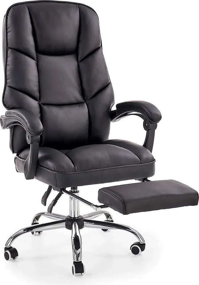 Ergonomiczny Fotel Czarny Gabinetowy Obrotowy Dowolny S4-Z83