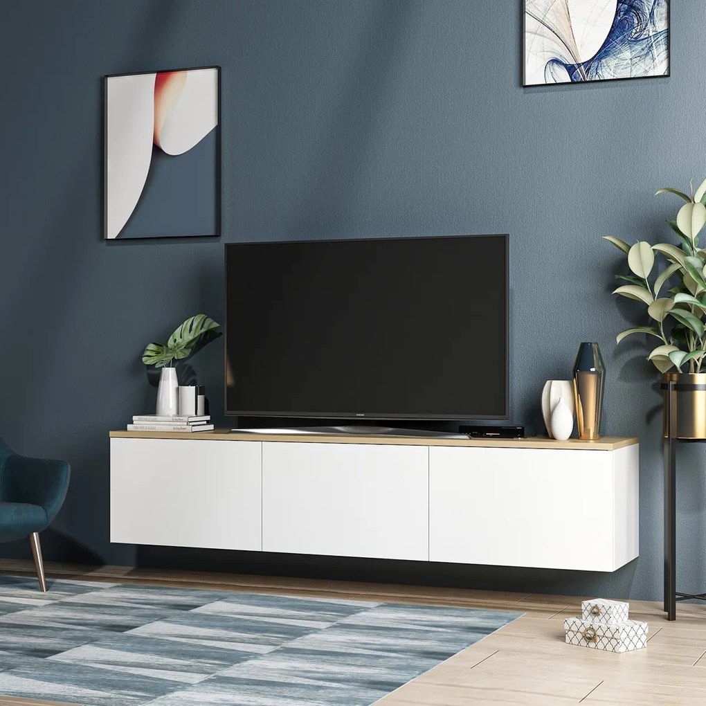 Stolik pod telewizor Neon White