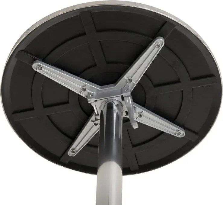 Zestaw ogrodowy stolik bistro i 2 krzeseła, szary