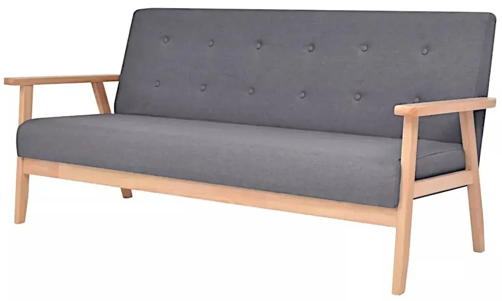 Ciemnoszara sofa do salonu - Estelle