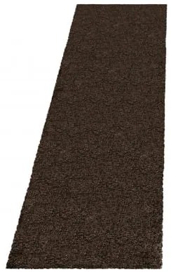 Dywan shaggy Fluffy Super Soft ciemny brąz 80 cm x 250 cm