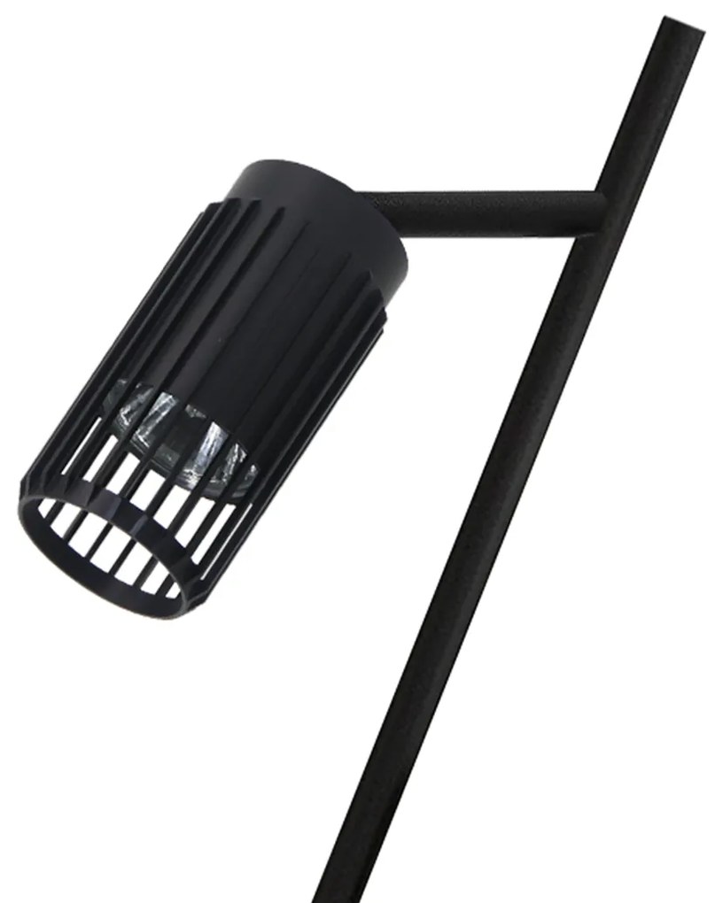 VERTICAL BLACK LAMPKA GABINETOWA 1xGU10, na biurko, na stół, czarna