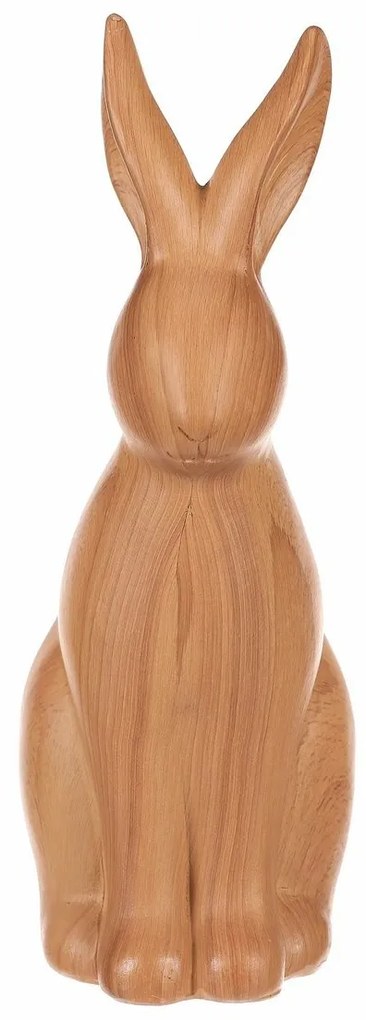 Dekoracja z żywicy poliestrowa Zając, dużafigurka, 12 x 7 x 21 cm